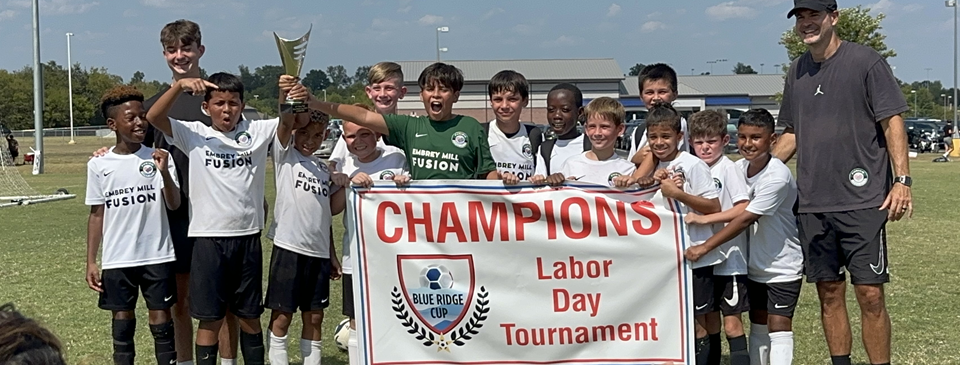 U11B Blue Ridge Cup Champions