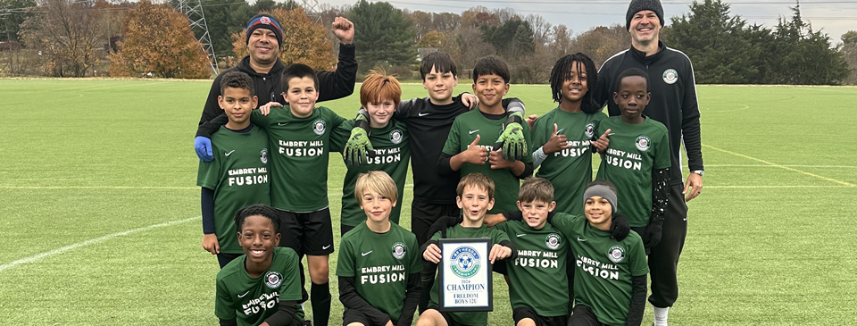 U12 Boys Bethesda Premier Cup Champions