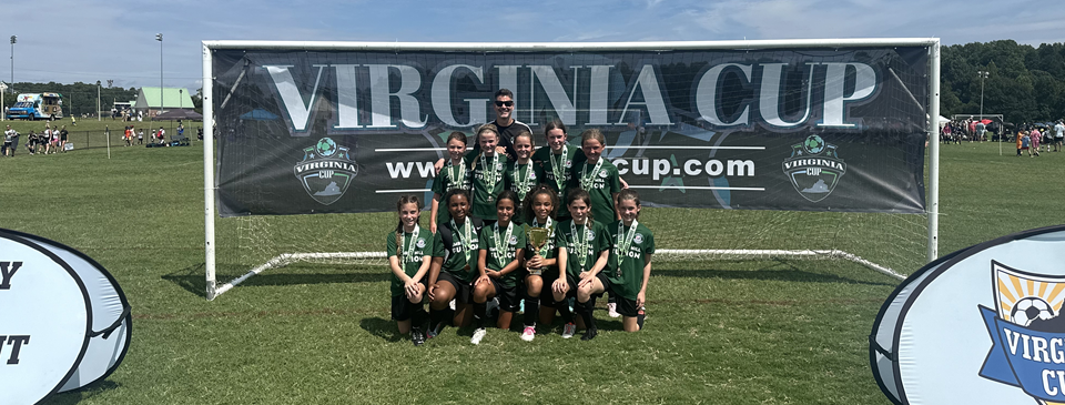 U12 Girls Virginia Cup Champions