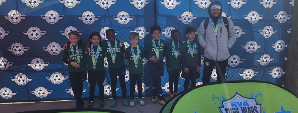 U10 Boys RVA Turf Wars Finalists